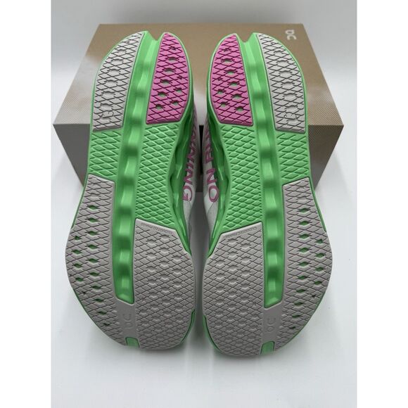 On Men's Cloudsurfer Next Running Shoes Wolf Honeydew New In Box Size 11.5 - Picture 8 of 9